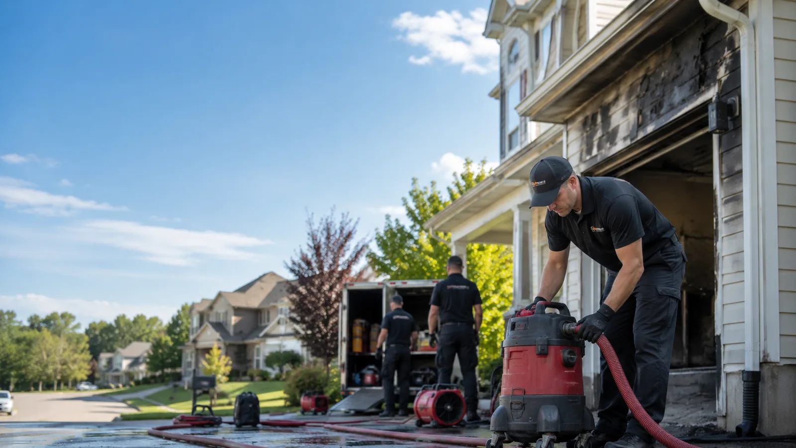 Fire And Smoke Damage Restoration in Mclean, NY near me